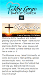 Mobile Screenshot of keylargobaptistchurch.com